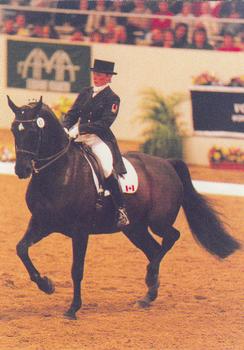 1995 Collect-A-Card Equestrian #42 Evi Strasser / Lavinia Front